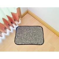 ราคา พรมเช็ดเท้า สีขาวดำขนสั้นลายตาราง สไตล์โมเดิร์น ยี่ห้อ BuyBeam มือสองขายตามสภาพ สินค้าญี่ปุ่น-เกาหลีแท้ (17696668353)