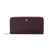 ราคา Guy Laroche กระเป๋าสตางค์แบบยาว ซิปรอบ รุ่น VALERIE - สีแดงมารูน (41511714339)