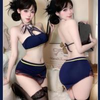 ราคา Sex time ชุดแอร์โฮสเตสสีฟ้า ชุดชั้นในเซ็กซี่ สะโพกและสะโพก จัดส่งภายใน 1-3 วัน H9883 (41112227595)
