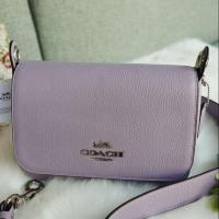 ราคา #รวมกระเป๋าcoachของแท้ #กระเป๋าโค้ชของแท้100%ราคาถูก @4,990฿.-มี1( ม่วง) SMALL JES MESSENGER (COACH F76698) (6106440074)