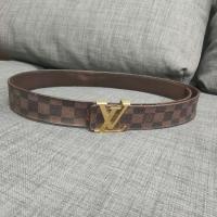 ราคา Louis VuittonLV Belt Mini Damier Ebene (มีตำหนิที่ปลายสาย) (25066714141)