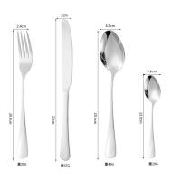 ราคา ชุดช้อนส้อมสแตนเลส ชุดช้อนส้อม ของหวาน ช้อน ส้อมและช้อน มีดและส้อม ช้อน ส้อมและช้อน ชุดมีดช้อนส้อมสแตนเลส4ชิ้น ช้อนบ้าน ส้อมตัดหนา (27976143910)