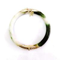 ราคา กำไลหยก หินหยกพม่า ข้อมือเงินแท้ ครอบเงิน ลายสวย #ส่งแบบสุ่มสี (27314347458)