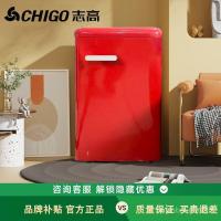 ราคา เก๋ตู้เย็นขนาดเล็กสีแดงย้อนยุคตู้เย็นประตูเดียวตู้เย็นขนาดเล็กในครัวเรือนครัวขนาดเล็กหอพักตู้เย็นตู้เย็นขนาดเล็ก (41313683516)