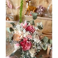 ราคา ช่อดอกไม้แห้ง ช่อดอกไม้เจ้าสาว ช่อพรีเวดดิ้ง (24208363704)