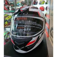 ราคา หมวกกันน็อค Rider Viper สีขาวแดง (2299319295)