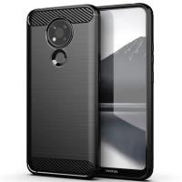 ราคา เคสโทรศัพท์ซิลิโคน TPU แบบนิ่ม คาร์บอนไฟเบอร์ กันกระแทก หรูหรา สําหรับ nokia 3.4 nokia 3.4 (16325154817)