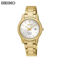 ราคา นาฬิกาผู้หญิง สายสีทอง SEIKO QUARTZ รุ่น SXDG92P (15226116704)