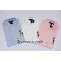 ราคา Ralph Lauren Big Pony Oxford Cotton Shirt (3731838)
