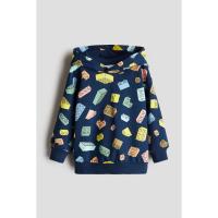 ราคา H&M(เอชแอนด์เอ็ม) ฮู้ดดี้พิมพ์ลาย เด็กผู้ชาย 1063809_2 (29124333536)