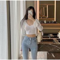 ราคา กางเกงยีนส์ยืดเอวสูง Bamboo jeans งานป้ายครบ (29175095652)