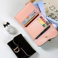 ราคา ♞,♘New Wallet Short Crocodile Pattern Simple Snap Button ลด 30% (26703934994)