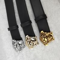 ราคา ! Versace คุณภาพสูง Cowskin หนังแฟชั่นทนทานเข็มขัดหนังเข็มขัด Unisex เข็มขัด (42453713974)