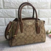 ราคา กระเป๋า COACH ของใหม่ มือ 1, F29434 MINI SAGE CARRYALL IN SIGNATURE CANVAS IME74 (ของแท้ USA) (6809772716)