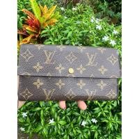 ราคา ดระเป๋าสตางค์ Lv Sarah monogram wallet (24834060894)