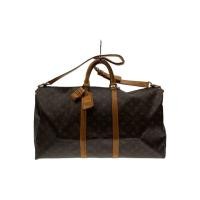 ราคา LOUIS VUITTON Boston Bag Keepall Bandoulière 50_Monogram Canvas_BRW PVC BRW Direct from Japan Secondhand (41823515099)