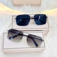 ราคา เกาหลีแฟชั่นร้อยขี่แว่นตากันแดดผู้ชายป้องกันแสงแดดพรีเมี่ยมความรู้สึกใบหน้ากลมแสดงบุคลิกภาพผอมเทร (24895056987)