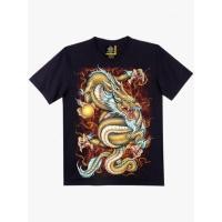 ราคา เสื้อยืดไทย Eagle ปีใหม่มังกรทองพิมพ์ลายมังกรปีนักษัตรมังกรเสื้อยืดแขนสั้นแฟชั่นพิมพ์ด้านเดียวแขนสั้น Man ผู้ชาย Man ผู้ (26330058345)