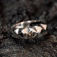 ราคา แหวนเงินแท้ กราฟฟิกเวคเตอร์ Vector Sterling Silver 925 NSRG161 (15829061595)