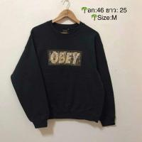 ราคา Sweater OBEY สเวตเตอร์มือสองUSA (12408007920)