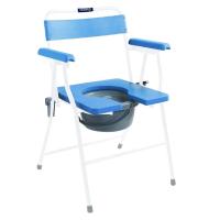 ราคา Hospro เก้าอี้นั่งถ่ายและเก้าอี้นั่งอาบน้ำ พับเก็บได้ น้ำหนักเบา Commode Chair รุ่น H-CM899U (24741008048)