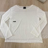 ราคา [พร้อมส่ง✅] เสื้อแขนยาวเบสิค ผ้าซีทรู แบรนด์ maison KEEPS (26574932651)