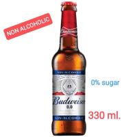 ราคา Budweiser 0.0 NON ALCOHOLIC แบบ 1 ขวด 330ml. บัดไวเซอร์ 0.0 เครื่องดื่มมอลต์ไม่มีแอลกอฮอล์ (22478456182)