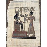 ราคา กระดาษปาปิรุส พิมพ์ลายอียิปต์ งานเก่า20ปีup (20171103663)