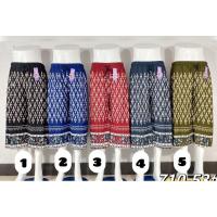 ราคา กางเกงขาบานลายไทย ทรงสวยผ้าดีต (2289658521)