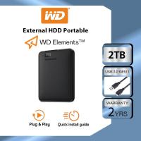 ราคา Western Digital HDD 2 TB External Harddisk 2 TB รุ่น Elements USB 3.0 ความจุ 2 TB ขนาด 2.5" (102997828)