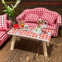 ราคา TimeHee 1/2 PCS Sanrio Dollhouse Hello Kitty สี่ขาโต๊ะกาแฟ KT Miniature เฟอร์นิเจอร์ไม้โต๊ะเด็กแกล้งทําเป็นเล่นของเล่นรุ่น TH (42210734962)