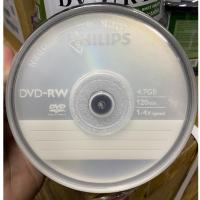 ราคา Philips DVD-RW 1-4X 4.7GB.(แพ็ค 10 แผ่น) ของแท้ 100% (21915946300)