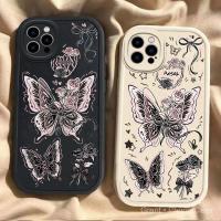 ราคา เคสมือถือลายผีเสื้อกุหลาบสำหรับ iPhone 5 5S se2016 se2020 se2022 6 6 S 7 8 PLUS x XS XR MAX 11 12 13 14 15 16 Pro Max PLUS เปลือกการ์ตูน (27430783833)