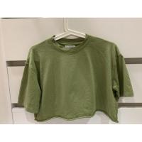ราคา TOPSHOP เสื้อยืด crop top สีเขียว ของแท้ (5657367998)