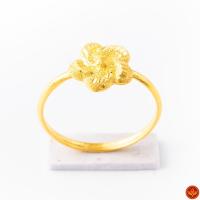 ราคา LSW แหวนทองคำแท้ 1 กรัม ลาย ดอกไม้ RA-15 (1189608099)