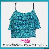 ราคา USED Charlotte Russe - Light Blue Graphic Tank Top | เสื้อสายเดี่ยวสีฟ้า เสื้อระบาย ลายกราฟิก สายฝอ แท้ มือสอง (19807418952)