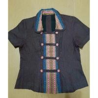 ราคา เสื้อผ้าฝ้ายทอมือ แต่งด้วยผ้าทอสีสวย (18176182276)