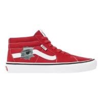ราคา ♞Supreme x Vans x Nate Lowman Red High 2025 (41711911353)