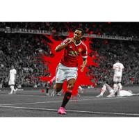 ราคา มาร์ซียาล Martial Manchester United แมนเชสเตอร์ยูไนเต็ด แมนยู โปสเตอร์ Poster วอลเปเปอร์ ตกแต่งผนัง ฟุตบอล Football (4256500804)