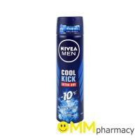 ราคา NIVEA MEN COOL KICK SPRAY COOL ACTIVE 150ML. (28212348387)