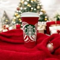 ราคา แก้ว Starbucks คริสต์มาส 2024 [ของแท้ 100% พร้อมส่ง] Starbucks christmas Special collection 16oz (24238778849)