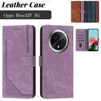 ราคา Oppo Reno 12F 5G เคสโทรศัพท์ผิว Fell หรูหราผิวสีทึบหนังนุ่มพลิกกระเป๋าสตางค์ปกป้องปลอก Reno12F OPPO Reno12 F 11F OPPO Reno11F Reno12F 12F Reno 12Pro 11Pro 10 (29905060550)