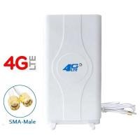 ราคา 4G Antenna 88Dbi เสาอากาศ 3G 4G Lte Antenna Booster Mimo Panel Antenna+2 Meters (42804581522)