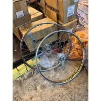 ราคา ล้อจักรยาน 26x1 3/8 ขอบล้อเหล็ก ดุมจานเบรค สำหรับจักรยานโบราณ (24260931019)