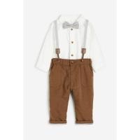 ราคา ชุดเซตออกงานเด็ก H&M มือสอง แท้/H&M Boy 4-piece dressy set 1163017_1 (24308033575)