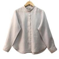 ราคา เสื้อ muji คอจีน ไซส์ L แขนยาว สีเทา มือสอง (28566022893)