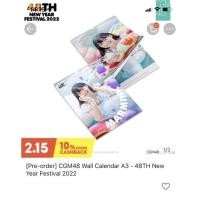 ราคา ปฏิทินbnk48&cgm48 a3 สตางค์ แองเจิ้ล (15051509816)