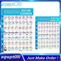 ราคา ^eQQ^Acostic Guitar Practice Chords Scale Chart กีตาร์ Chord Fingering Diagram Less Music สําหรับกีตาร์เริ่มต้น (41567674618)