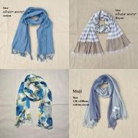 ราคา ผ้าพันคอ ผ้าคลุมไหล่ มือสองสภาพดี MUJI MK มีรูปเพิ่มเติมค่ะ (22286986539)