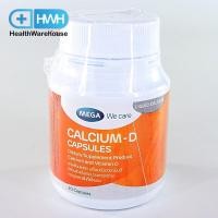 ราคา Mega We Care Calcium-D 20 / 60 / 90 เม็ด (4518076605)